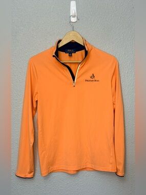 Youth Polo Golf | Performance Quarter-Zip Pullover | Large 14-16